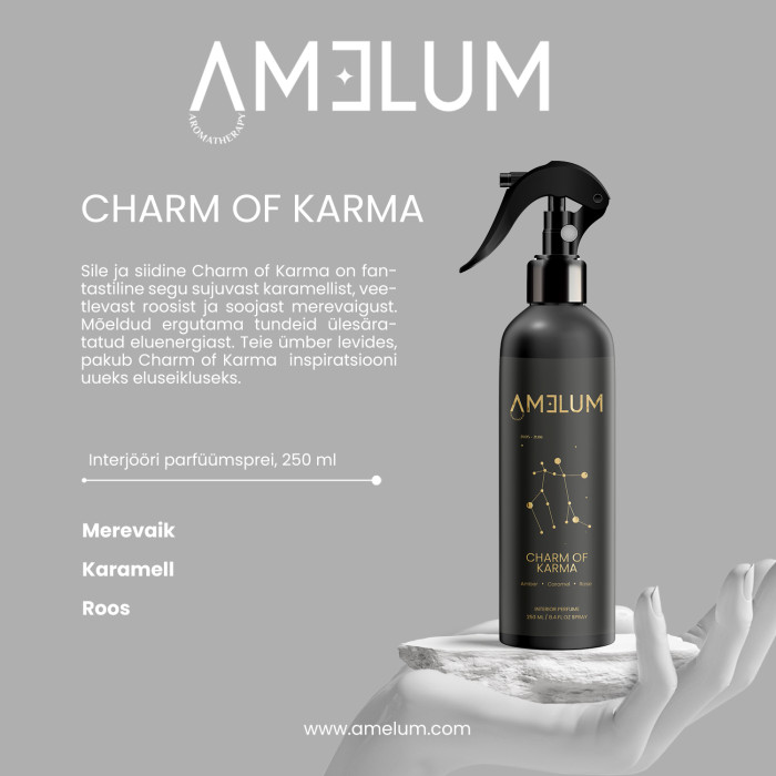 AMELUM Charm of Karma interjööri parfüümsprei 