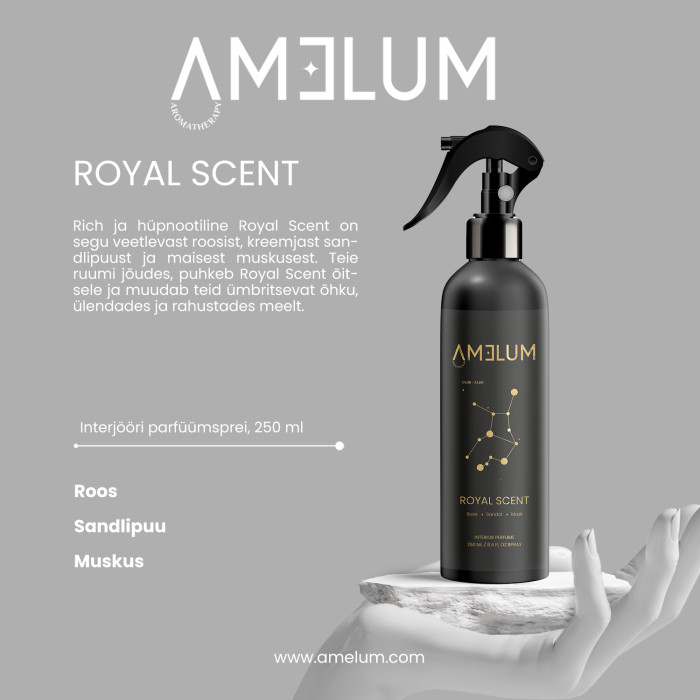 AMELUM Royal Scent, interjööri parfüümsprei 