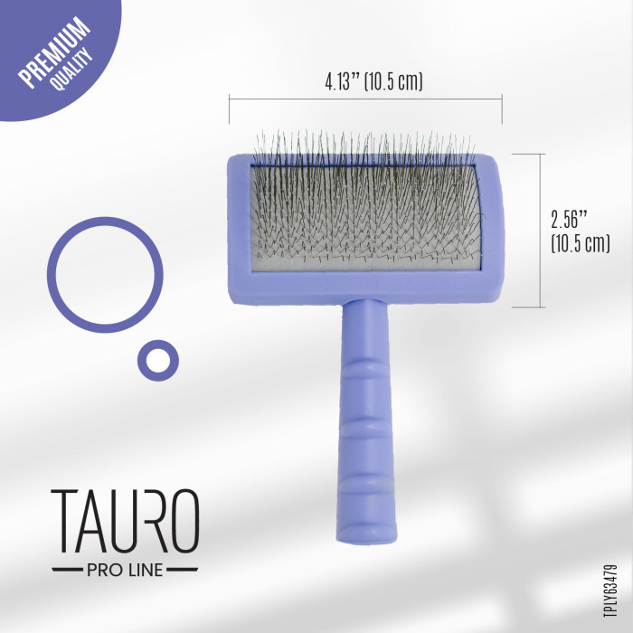 TAURO PRO LINE Расческа-щетка пластиковая 