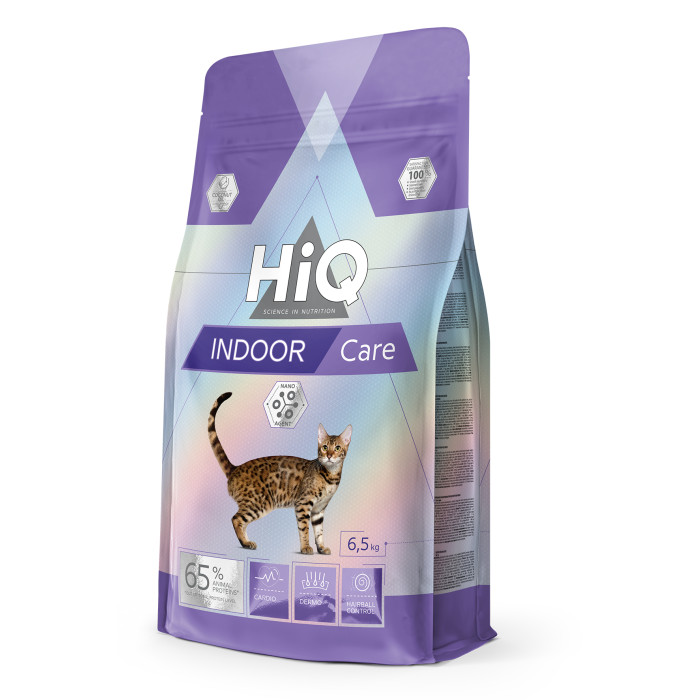 HIQ сухой корм для взрослых кошек, с мясом домашней птицы 