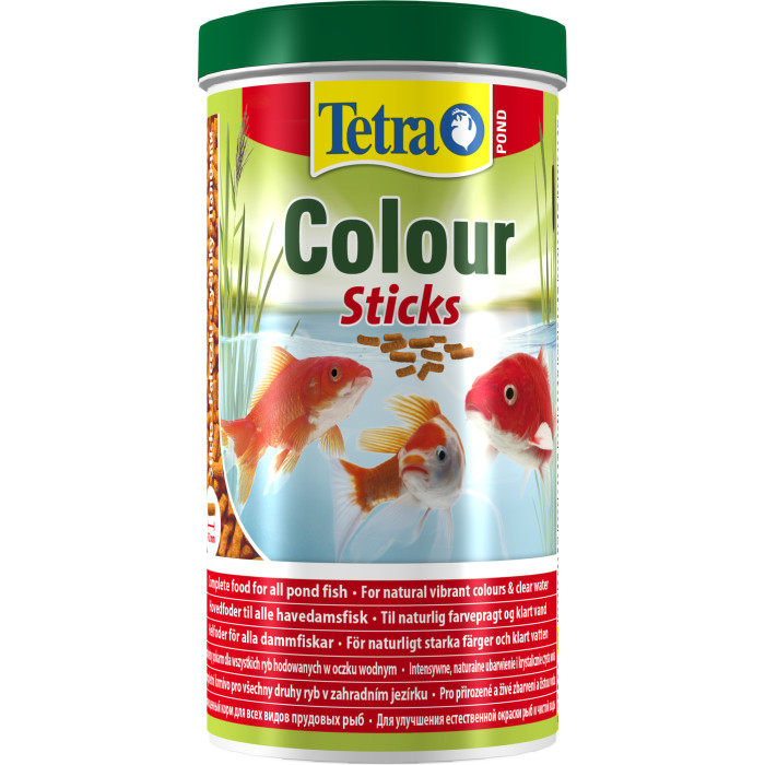 TETRA TetraPond Colour Sticks Корм для всех прудовых рыб 