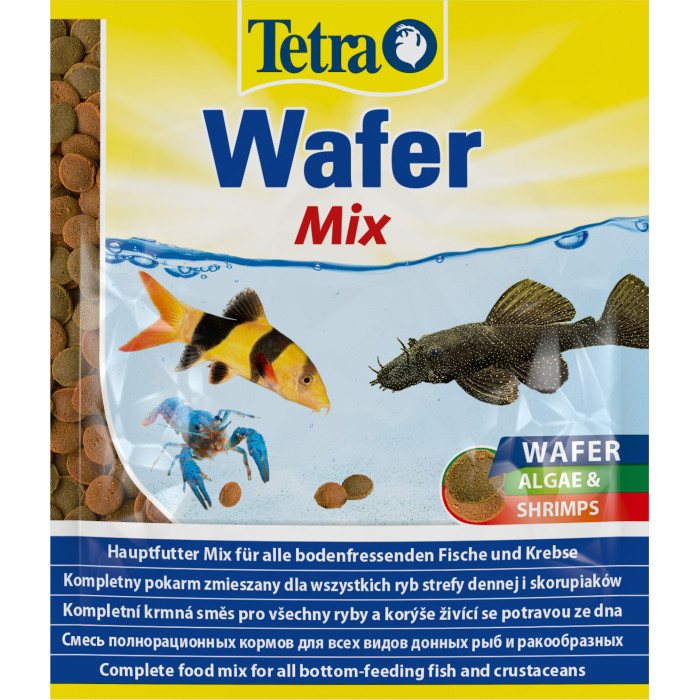 TETRA Wafer Mix Sachet põhjakaladele ja koorikloomadele sööt 