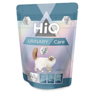 HIQ сухой диетический корм для взрослых кошек, с мясом домашней птицы   400 г, x 4