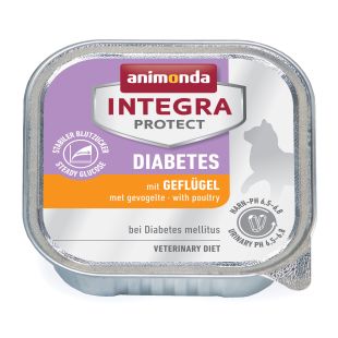 ANIMONDA Integra Diabetes консервированный корм для взрослых кошек, с мясом домашней птицы 100 г x 16