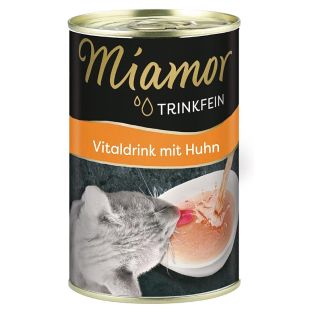 FINNERN MIAMOR Trinkfein Vitaldrink, täiendsööt - jook täiskasvanud kassidele kanalihaga 135 ml x 24
