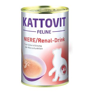 FINNERN MIAMOR Kattovit Kidney/Renal, пищевая добавка-напиток для взрослых кошек 135 ml x 24