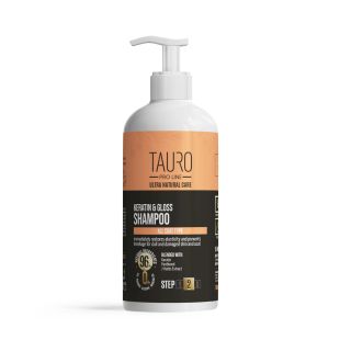 TAURO PRO LINE Ultra Natural Care keratiiniga šampoon koertele ja kassidele 1000 ml