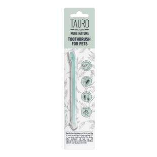 TAURO PRO LINE PURE NATURE Pet Toothbrush, зубная щетка для домашних животных 1 шт.