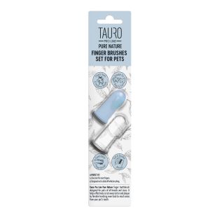TAURO PRO LINE зубная щетка-напальчник для домашних животных, 2 шт.