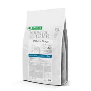 NATURE'S PROTECTION SUPERIOR CARE  сухой корм для собак всех размеров и возрастов с белой шерстью, с белой рыбой 10 кг