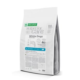 NATURE'S PROTECTION SUPERIOR CARE сухой беззерновой корм для собак всех размеров и возрастов с белой шерстью, с белой рыбой 10 кг