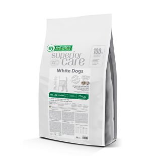 NATURE'S PROTECTION SUPERIOR CARE сухой корм для собак всех размеров и возрастов с насекомых с белой шерстью 10 кг