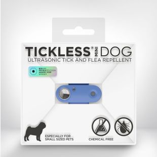 TICKLESS TickLess MINI Dog ультразвуковая подвеска от клещей и блох, для собак и кошек синий