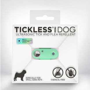 TICKLESS TickLess MINI Dog ultraheliripats puukide ja kirbude tõrjumiseks, koertele ja kassidele roheline