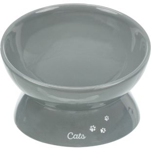 TRIXIE миска для домашних животных керамическая, серого цвета, 0,35 l/ø 17 cм