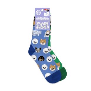WORLD DOG SHOW носки из хлопка, с принтами в виде собачек размер 36-40