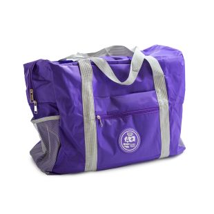 WORLD DOG SHOW дорожная сумка с ручками, фиолетового цвета, с логотипом 45x35x17 cм