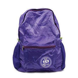 WORLD DOG SHOW складной рюкзак, фиолетового цвета, с логотипом 20x13x23 cм