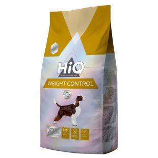 HIQ kuivtoit kõigile täiskasvanud koeratõugudele kaalu kontrolli all hoidmiseks linnulihaga 7 kg