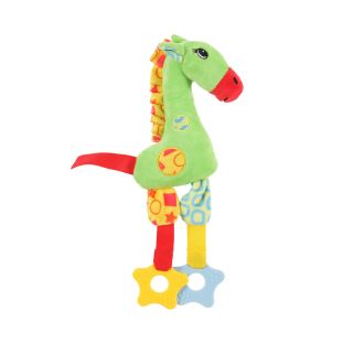 ZOLUX игрушка для домашних животных жираф, плюшевая, с пищалкой, 19,5x5x29,5 cм