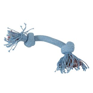 ZOLUX игрушка-веревка для домашних животных "Cosmic" синего цвета, 25 cм