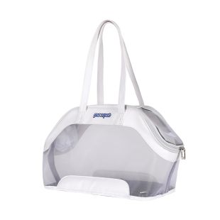 PAW COUTURE Looma kandmiskott 45x28x28 cm, valge