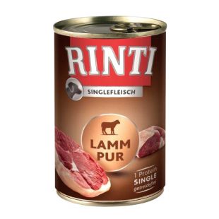 FINNERN MIAMOR Rinti Singlefleisch Lamm Pur - konservsööt koertele lambalihaga 400 g, lambalihaga