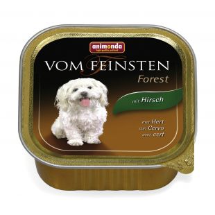 ANIMONDA Vom feinsten Forest консервированный корм для взрослых собак, с олениной 150 г