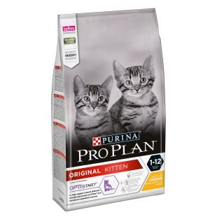 PRO PLAN OPTISTART kuivtoit kassipoegadele, kanalihaga 1.5 kg