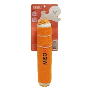 MISOKO Koera mänguasi, pulk, 27 cm oranž