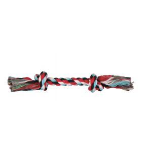 TRIXIE Игрушка для собак, свернутая разноцветная веревка Веревка крученая, 50 г/20 см