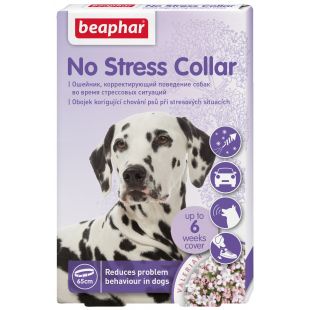 BEAPHAR Stressiolukordades koera käitumist korrigeeriv kaelarihm 65 cm, sinine
