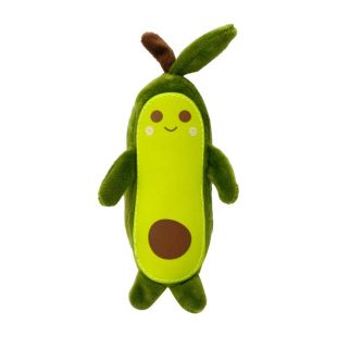 MISOKO игрушка для питомцев, плюшевая, 19 cм авокадо, зеленая