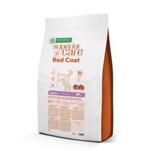 NATURE'S PROTECTION SUPERIOR CARE сухой беззерновой корм для растущих собак малых пород с рыжей шерстью, с лососем 10 кг x 2