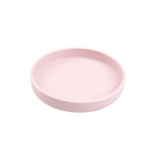 PET ADVANCE lemmiklooma taldrik, silikoon, 15x15x2,5 cm roosa