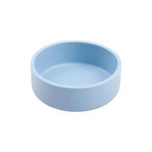 PET ADVANCE lemmiklooma taldrik, silikoon, 10x10x3,5 cm sinine