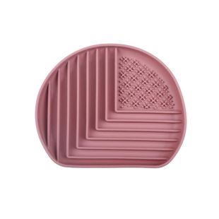 PET ADVANCE lemmiklooma kauss aeglaseks söömiseks, silikoon, 22x19x3 cm roosa