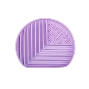 PET ADVANCE миска для медленного кормления домашних питомцев, силиконовая, 22x19x3 cм фиолетовая