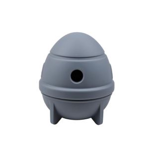 PET ADVANCE lemmiklooma kauss aeglaseks söömiseks, silikoon, 9,6x9,6x11 cm hall