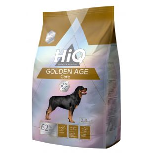 HIQ kuivtoit eakatele koertele, kodulinnulihaga 2.8 kg