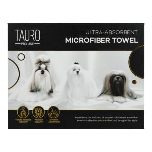 TAURO PRO LINE Mikrokiust käterätik eriti hästi imav niiskust, unikaalne disain Malta Bichoni, Shih Tzu ja Lhasa apso'ga