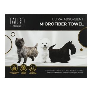 TAURO PRO LINE Mikrokiust käterätik eriti hästi imav niiskust, unikaalne disain terjeritega