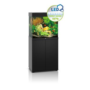 JUWEL LED Lido 120 akvaarium must, 120 l, 61 x 41 x 58 cm