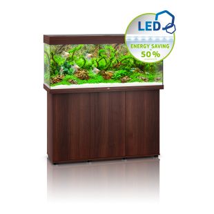 JUWEL LED Rio 240 akvaarium tumedast puust, 240 l, 121 x 41 x 55 cm