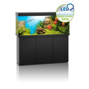 JUWEL LED Rio 450 akvaarium must, 450 l, 151 x 51 x 66 cm