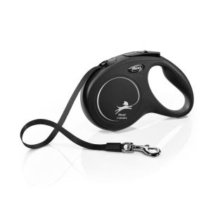 FLEXI Classic automaatne jalutusrihm M suurus, max 25 kg, 5 m