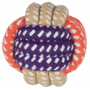 TRIXIE Игрушка для собак мячик из веревки мячик из веревки, 6 cм