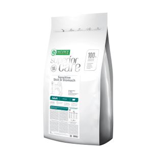 NATURE'S PROTECTION SUPERIOR CARE kuivtoit tundliku naha ja seedimisega täiskasvanud koertele, kõikidele tõugudele, lambalihaga 10 kg x 2