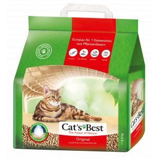JRS CAT‘S BEST ORIGINAL kassiliiv, puidust, paakuv 5 l (2.3 kg)