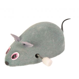 TRIXIE Üleskruvitav mänguasi kassile hiir, 7cm